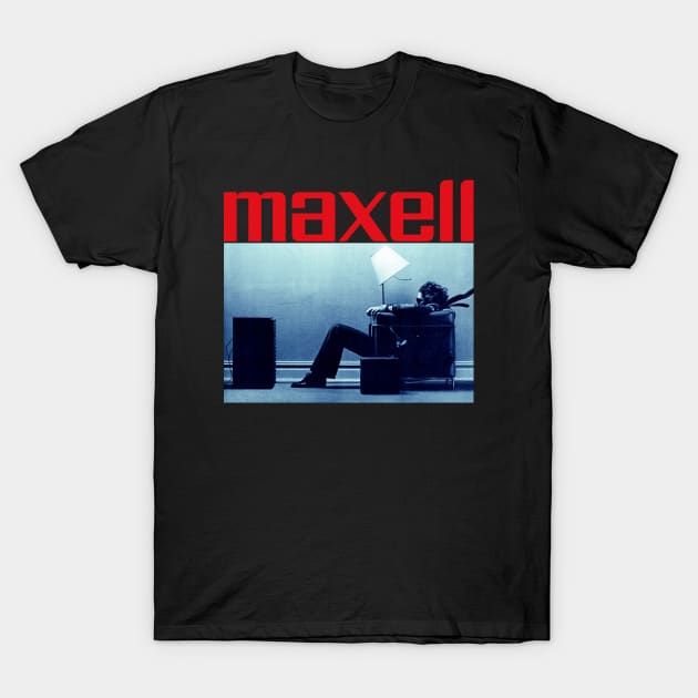 Maxell "Blown Away" T-Shirt by Lazy Sunday